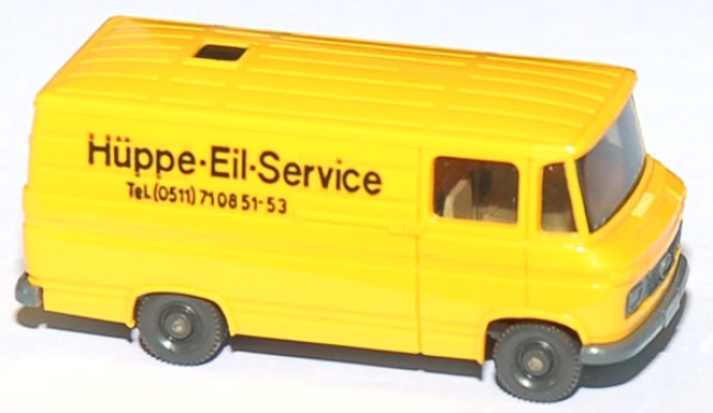 Mercedes-Benz L 406 Kasten Hüppe-Eil-Service gelb