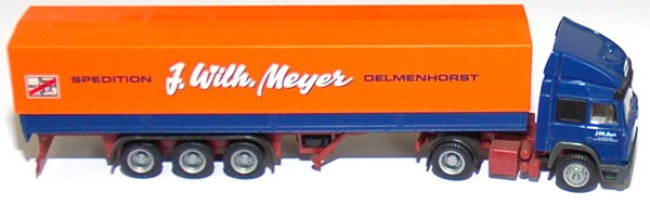 Iveco EuroStar Pritschensattelzug J. Wilh. Meyer Spedition