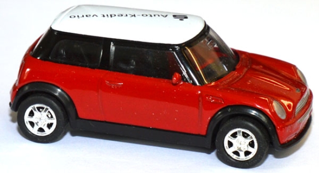 Mini Cooper Sparkasse rot