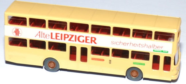 MAN SD 200 Doppeldeckerbus Alte Leipziger sicherheitshalber