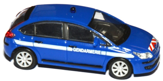 Coffret 4 X Citroen C4 Berline 2004 Gendarmerie