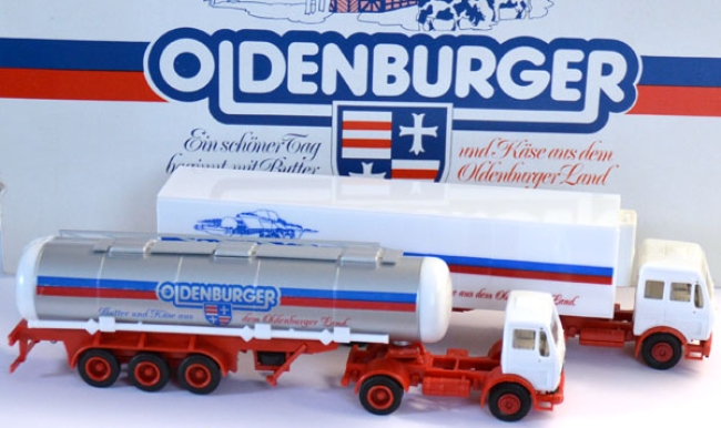 Mercedes-Benz NG Koffersattelzug + Tanksattelzug Oldenburger