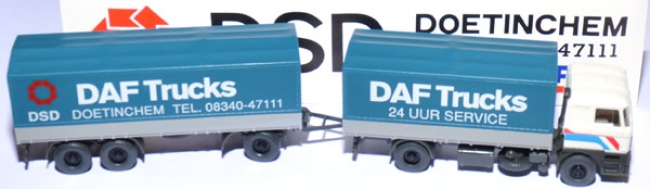 DAF 3300 Pritschenlastzug DAF Trucks DSD Doetinchem weiß