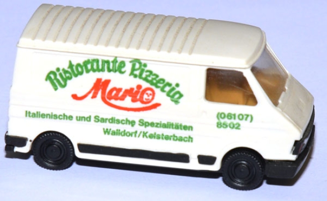 Fiat Ducato 242 Kasten Ristorante Pizzeria Mario Walldorf weiß