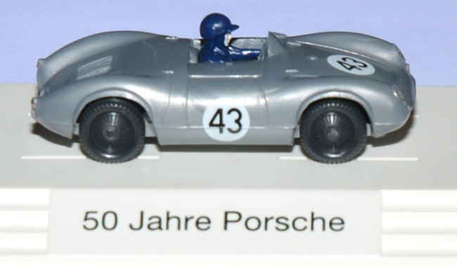 Porsche 550 Spyder #43 50 Jahre Porsche silber