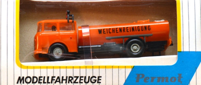 Skoda S 706 RTK Wasserwagen Weichenreinigung orange