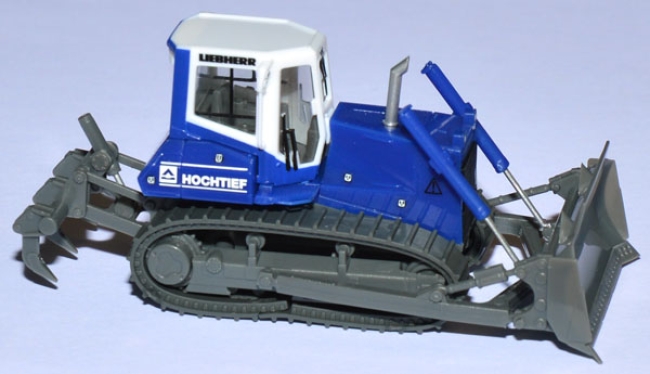 Liebherr PR734 L580 Planierraupe Hochtief blau