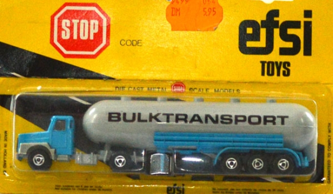 Volvo N 12 Tanksattelzug Bulktransport blau