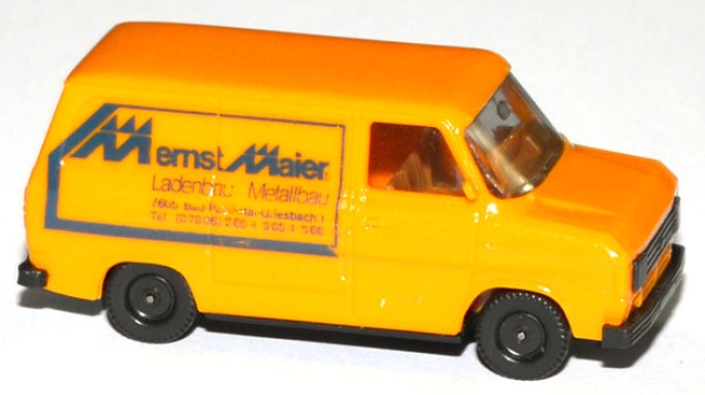 Ford Transit MK2 Kasten Ernst Maier gelborange