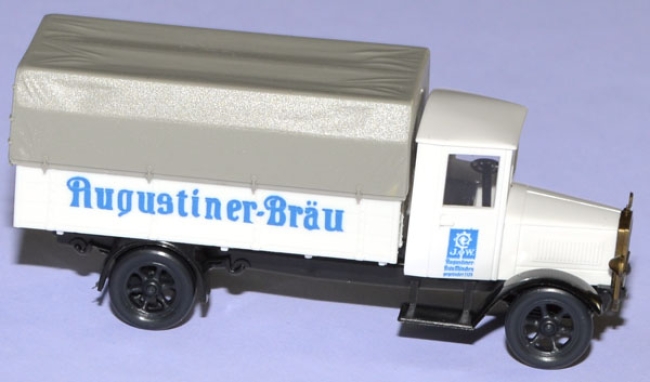 Mercedes-Benz L 5 Pritschen-LKW Augustiner-Bräu weiß