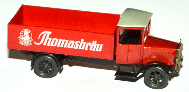 Mercedes-Benz L 5 Pritschen-LKW Thomasbräu rot