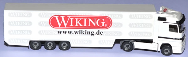 Mercedes-Benz Actros Koffersattelzug Wiking weiß