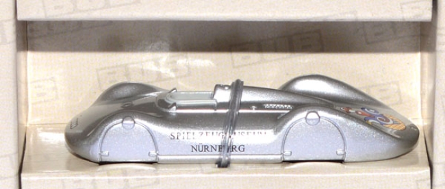 Auto Union Typ C Stromlinie Spielzeugmuseum Nürnberg silber