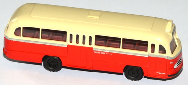 Mercedes-Benz Bus O 321 Flughafen creme / rot