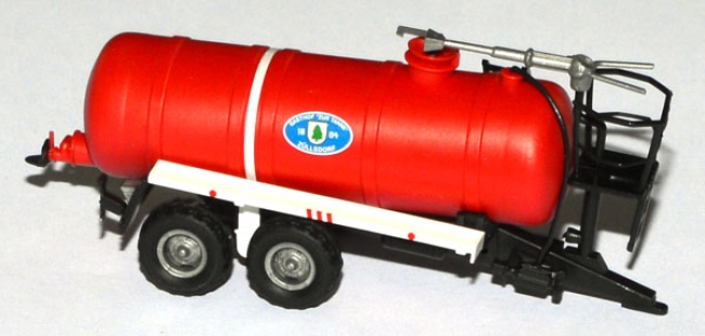 Tankanhänger HTS 100.27 Feuerwehr Züllsdorf rot 42863