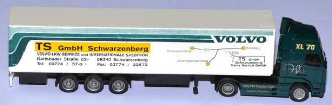 Volvo XL Gardinenplanen-Sattelzug TS GmbH Schwarzenberg