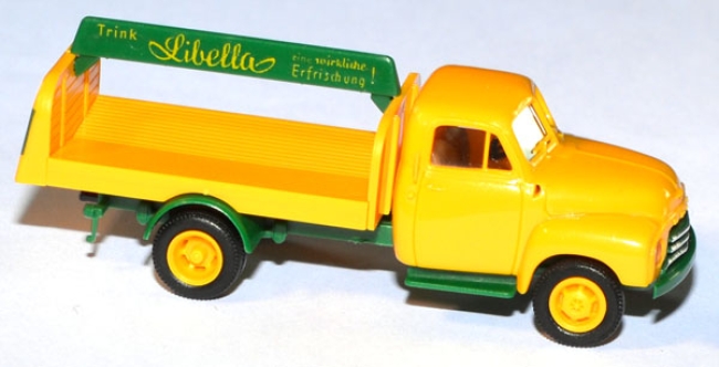 Opel Blitz 1952 Getränkewagen Libella gelb