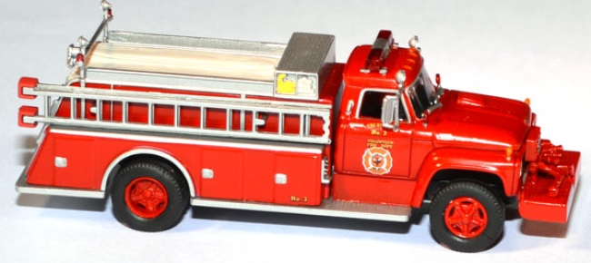 Ford F-850 Fire Truck Volunteer Fire #3 Feuerwehr rot
