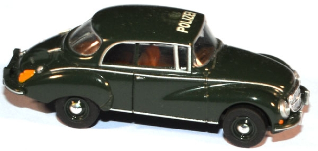 Auto Union 1000 S Polizei grün