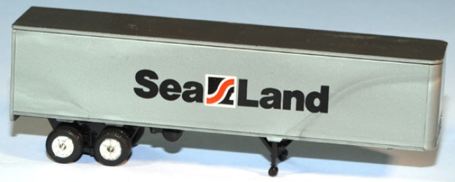 Piggyback Trailer 40` Sealand silber