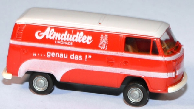 VW T2 Kasten Almdudler Limonade rot