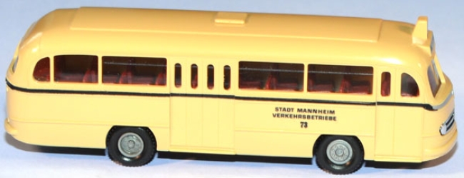 Mercedes-Benz Bus O 321 Stadt Mannheim Verkehrsbetriebe creme