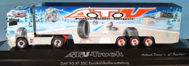 DAF 95 XF SSC Eurokühlkoffersattelzug ATU-Truck Airbrush