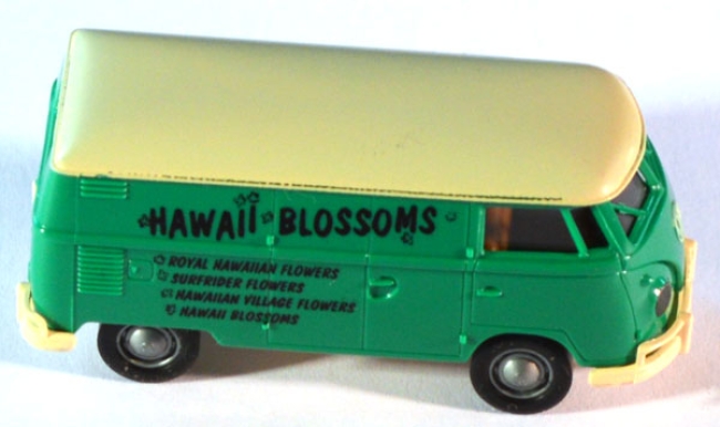 VW T1 Kasten Hawaii Blossoms grün