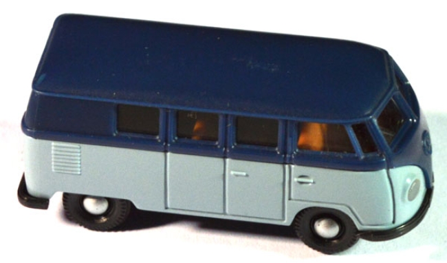 VW T1 Bus dunkelblau / mausgrau