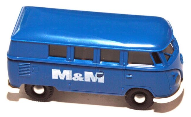 VW T1 Bus M&M blau