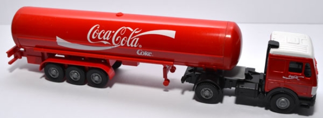 Mercedes-Benz NG 1635 S Flüssiggastanksattelzug Coca-Cola orangerot