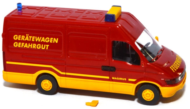 Iveco Daily Kasten Gerätewagen Gefahrgut Feuerwehr