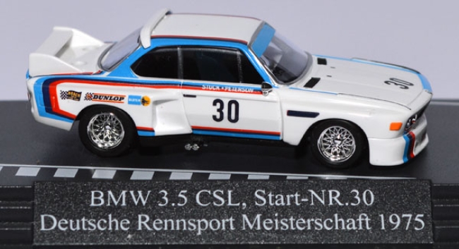 30  #NEU in OVP# Start-Nr Busch 40302 Spur HO 1:87 BMW 3.5 CSL Rennwagen 
