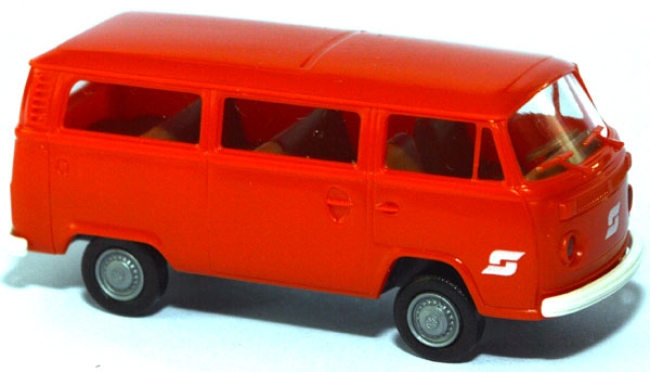 VW T2 Bus Österreichische Bundesbahn ÖBB rotorange