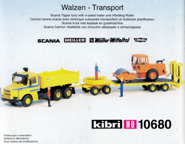 1zu87.eu | Shop für gebrauchte Modellautos - Scania Kipper Walzen