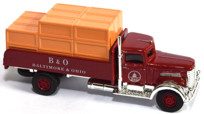 Peterbilt B & O Truck Pritsche mit Ladung