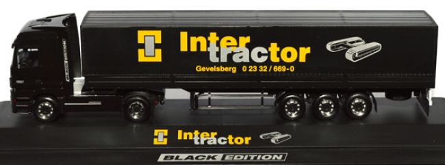 Mercedes-Benz Actros Black Edition Planen-Sattelzug InterTractor