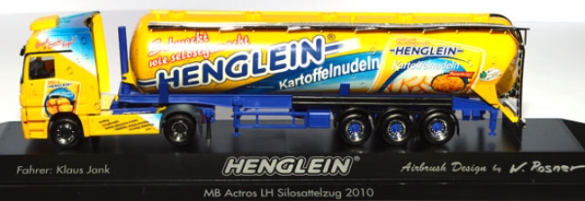 Mercedes-Benz Actros LH 08 Silo-Sattelzug Henglein Feinkost