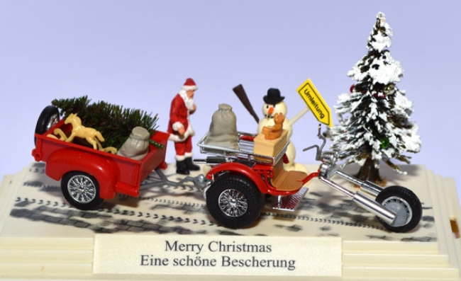 Weihnachtsdiorama 2003 Eine schöne Bescherung 7651