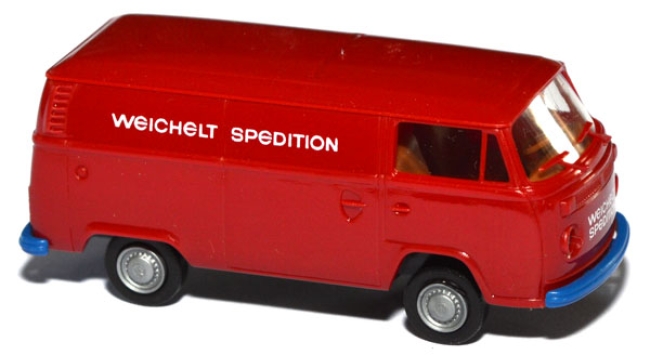 VW T2 Kasten Spedition Weichelt rot