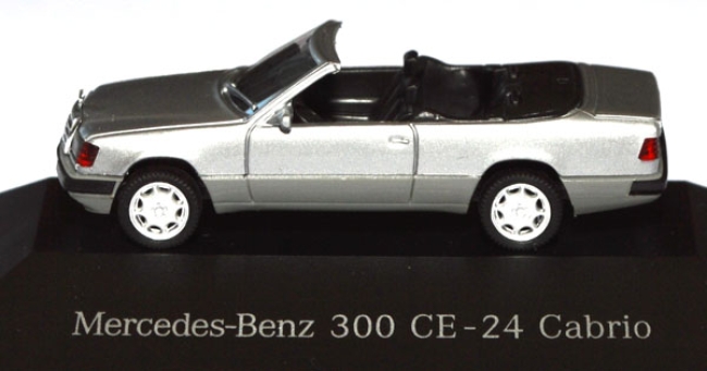 Mercedes-Benz 300CE-24 Cabriolet (A124) silbermetallic