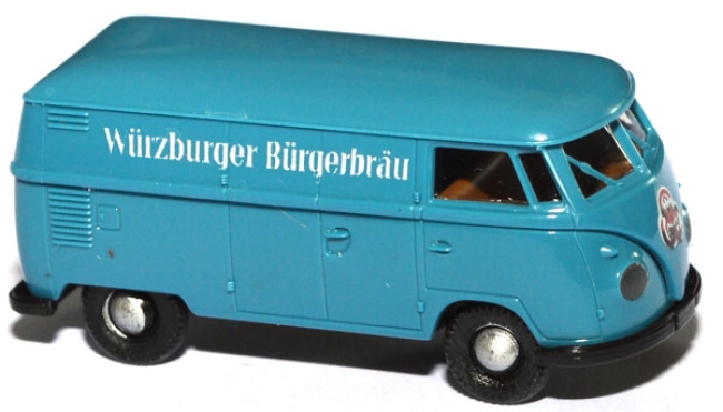 VW T1 Kasten Würzburger Bürgerbräu blau