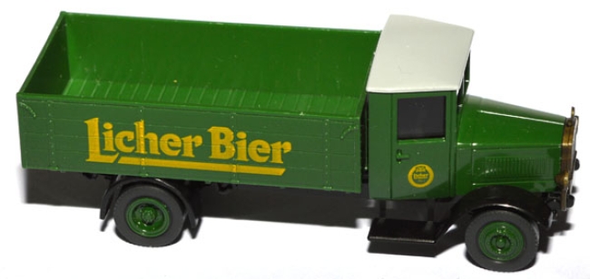 Mercedes-Benz L 5 Pritschen-LKW Liecher Bier grün