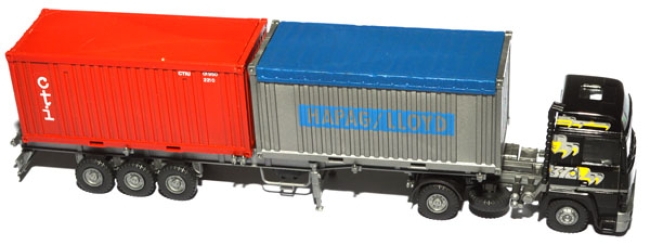 Renault R 370 Containersattelzug schwarz