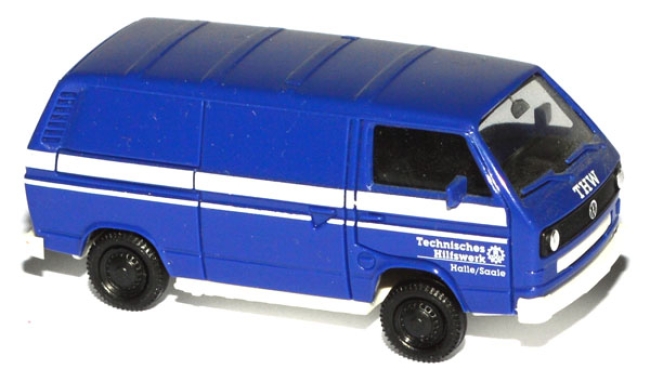 VW T3 Kasten THW blau