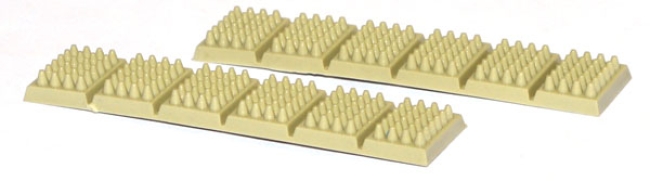 Flaschenkästen 2x6 Stück hellgelbgrau