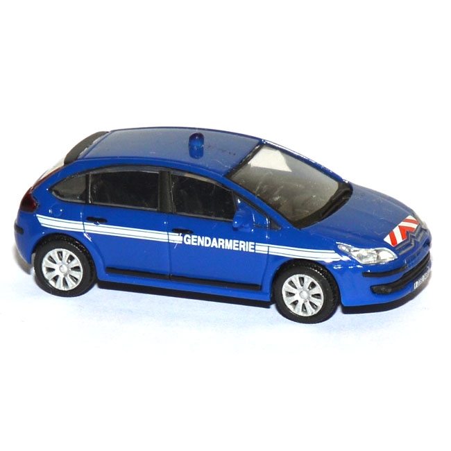 Citroen C4 Polizei Gendarmerie Frankreich blau