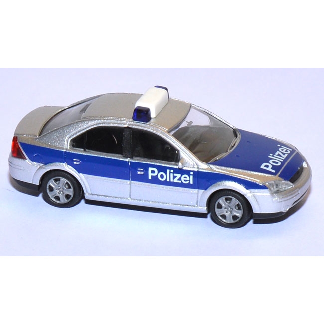 Ford Mondeo Ghia Stufenheck Polizei blau