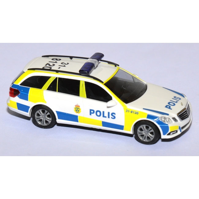 Mercedes-Benz E-Klasse T-Modell Polis Polizei Schweden 44266