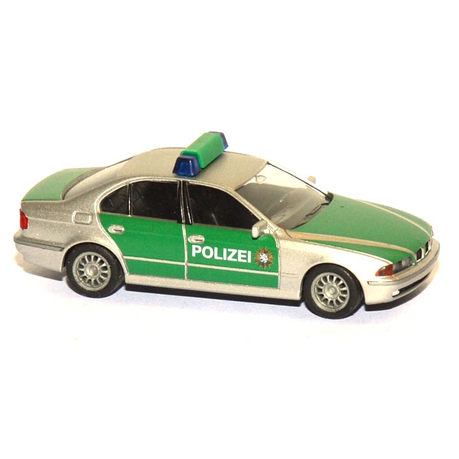 BMW 5er Limousine Polizei Hessen grün